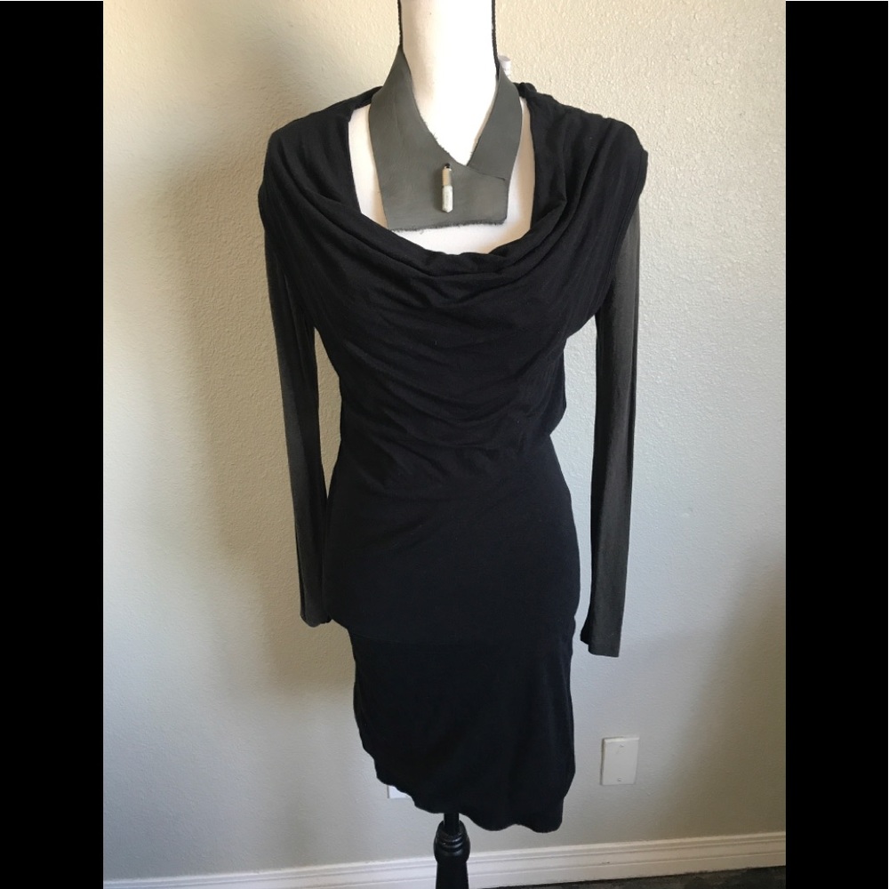 NWT Bench Long Sleeved Stretchy Comfortable Cowl Neck Dress